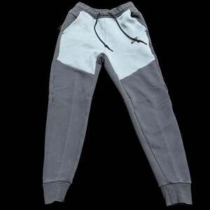 Nike Tech Fleece Two-Tone Grey Joggers Size S